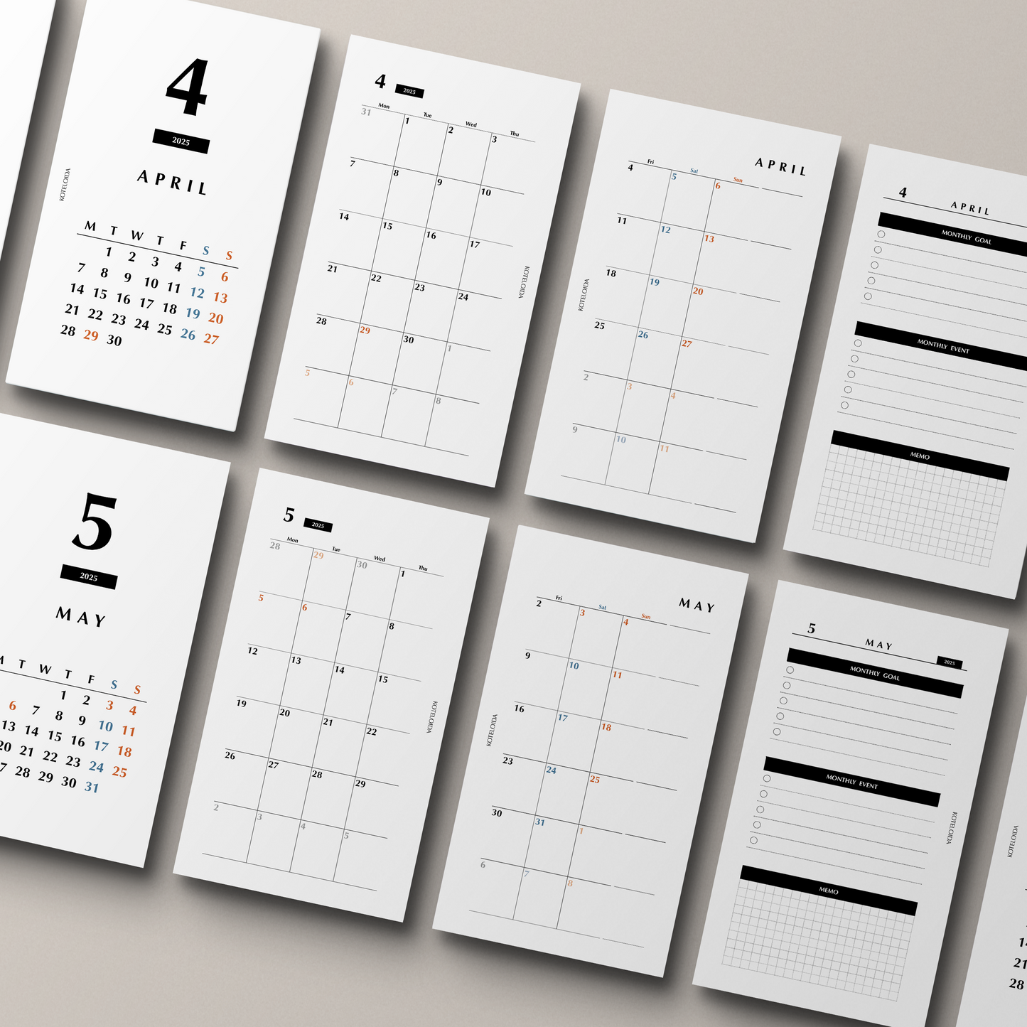 Monthly |April 2025 to March 2026(Standard)